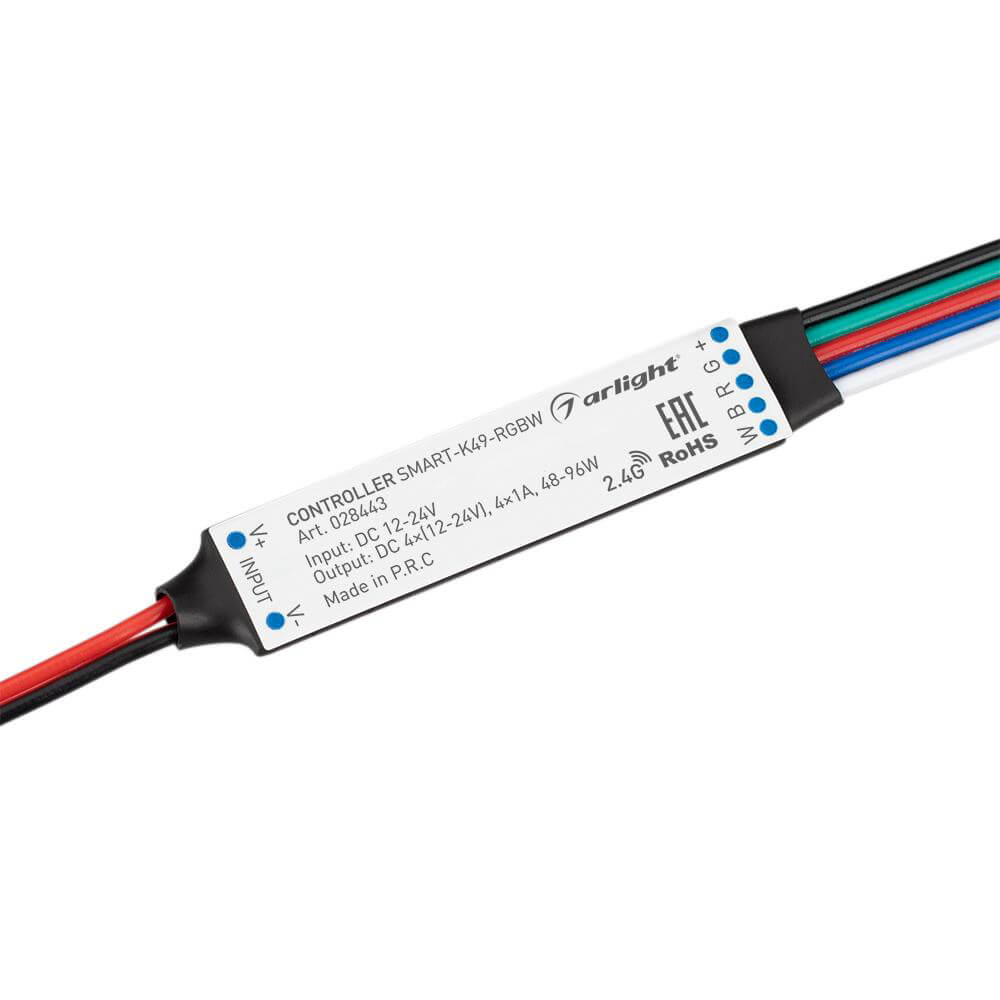 

Контроллер Arlight Smart-K49-RGBW 028443, Белый, 028443