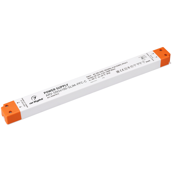 

Блок питания Arlight, Белый, 026819(1) ARV-SN-Slim-PFC-C
