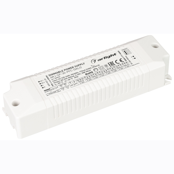 

Драйвер Arlight ARJ-SP-30-PFC-Dali2 9-45V 30W IP20 0,55-0,9A 030927, Белый, 030927 ARJ-SP-PFC-Dali2 ()