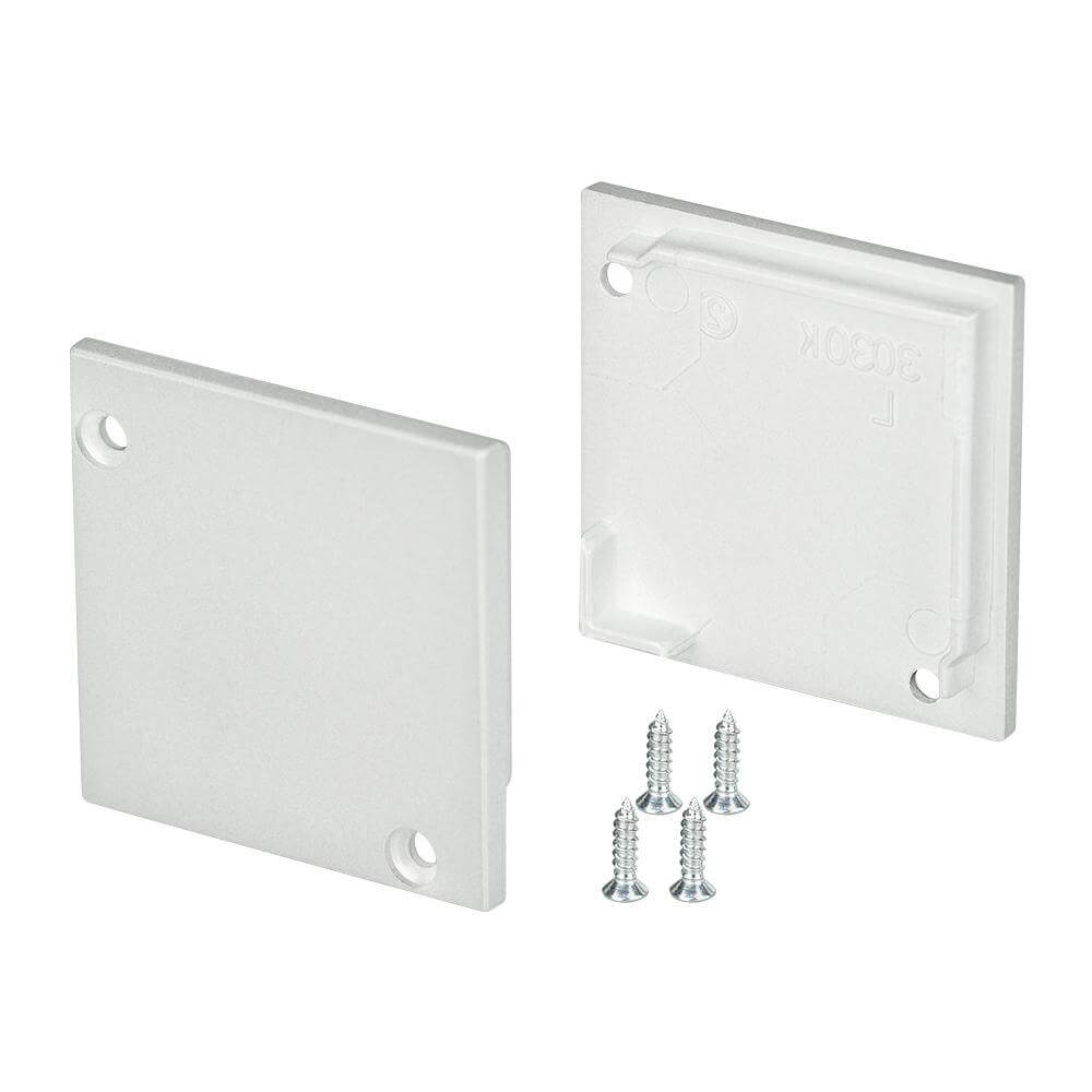 

Набор заглушек Arlight SL-Kant-H30 Square глухая 024480, Серый, 024480 SL-Kant