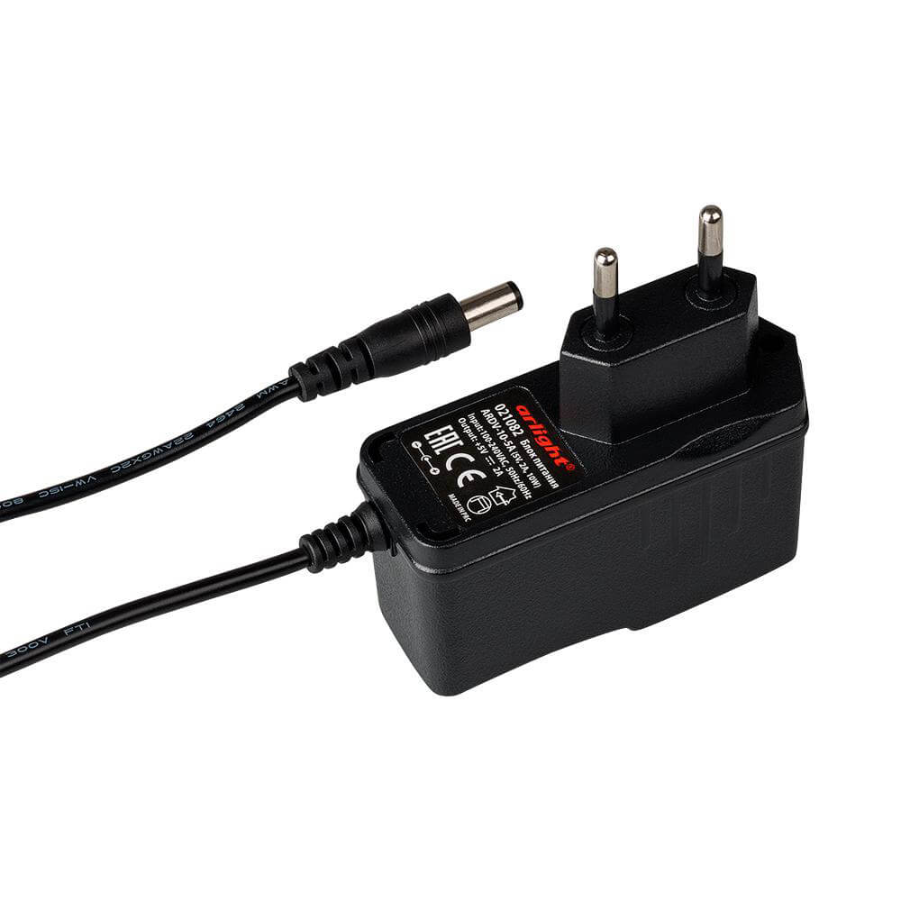 

Блок питания Arlight ARDV-10-5A 5V 10W IP20 2A 021082, Черный, 021082 ARDV