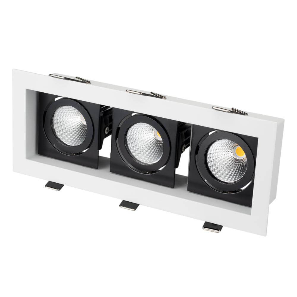 

Встраиваемый светодиодный светильник Arlight CL-Kardan-S260x102-3x9W White 024134, Белый, 024134 CL-Kardan