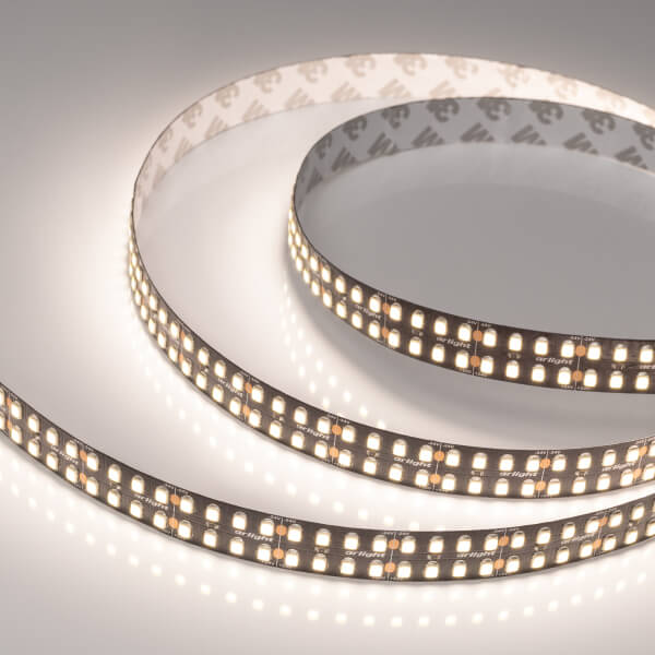 

Светодиодная лента Arlight 24W/m 320LED/m 2835SMD дневной белый 5M 032614(2), Черный, 032614(2) RT открытая