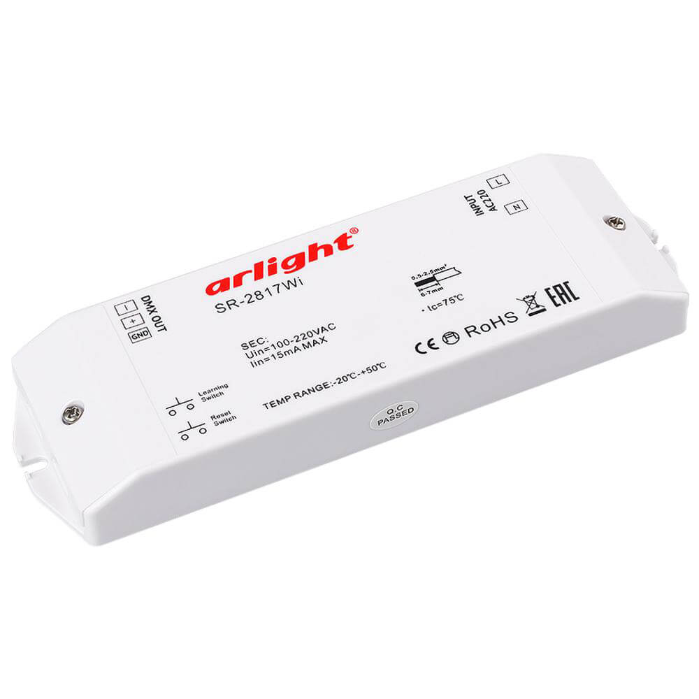 

Контроллер Arlight DMX SR-2817WI 017609, Белый, 017609