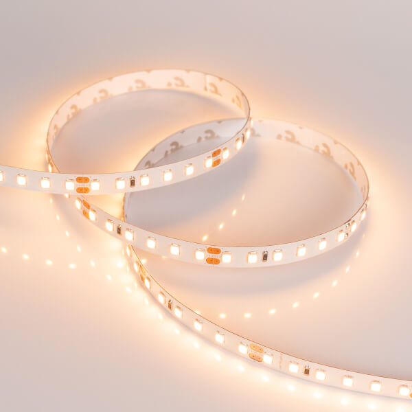 

Светодиодная лента Arlight 14,4W/m 120LED/m 2835SMD теплый белый 5M 021411(2), 021411(2) RT открытая
