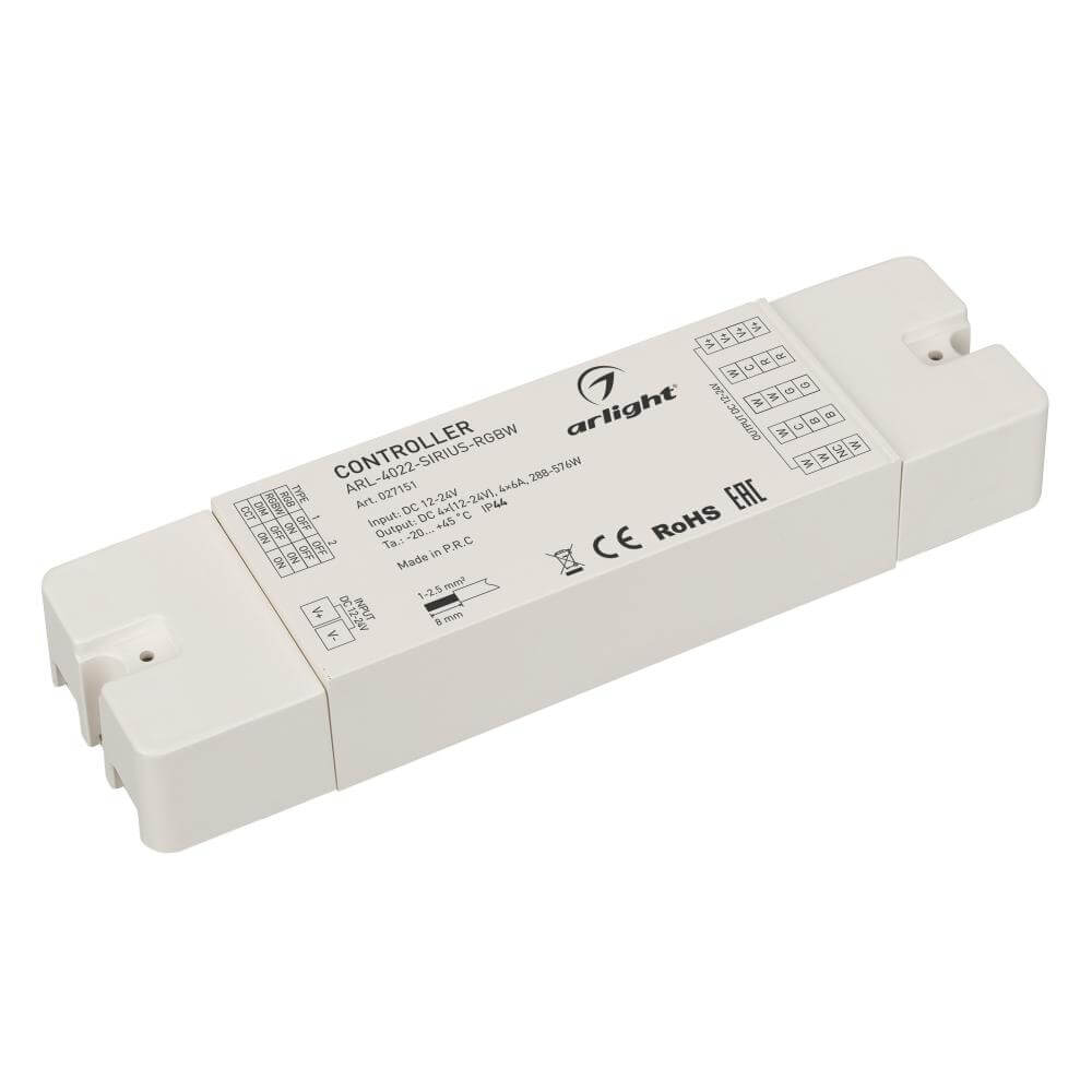 

Контроллер Arlight ARL-4022-Sirius-RGBW 027151, Белый, 027151