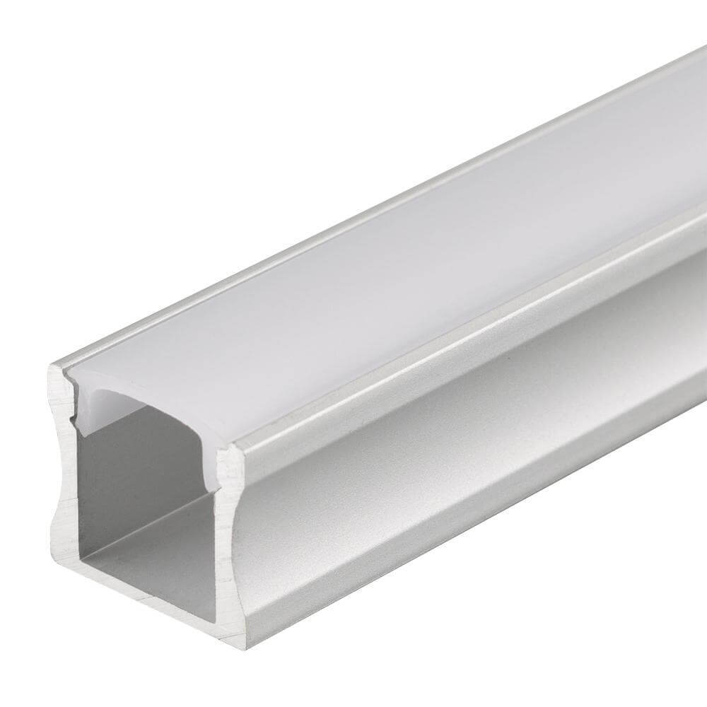 

Профиль с рассеивателем Arlight ALU-SLIM-H15-2000 ANOD+FROST 018246, Серый, 018246 Alu-Slim