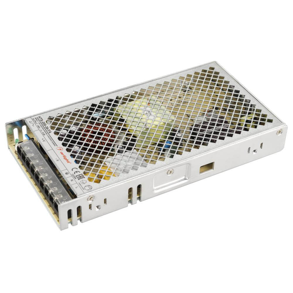 

Блок питания Arlight HTS-200-36-FA 36V 212W IP20 5,9A 022394, Серый, 022394 HTS-FA