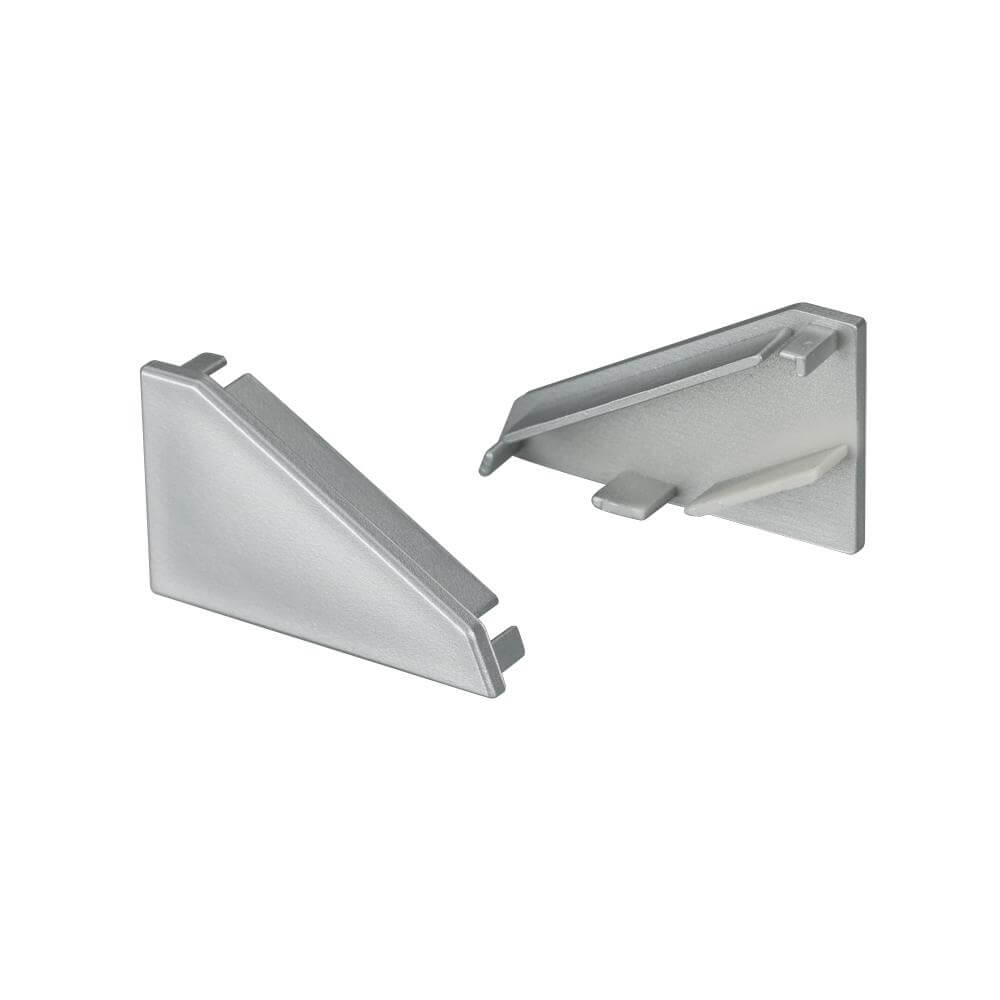 

Заглушка Arlight Klus-P45.30M Flat правая 025966, Серебро, 025966 Klus-P45