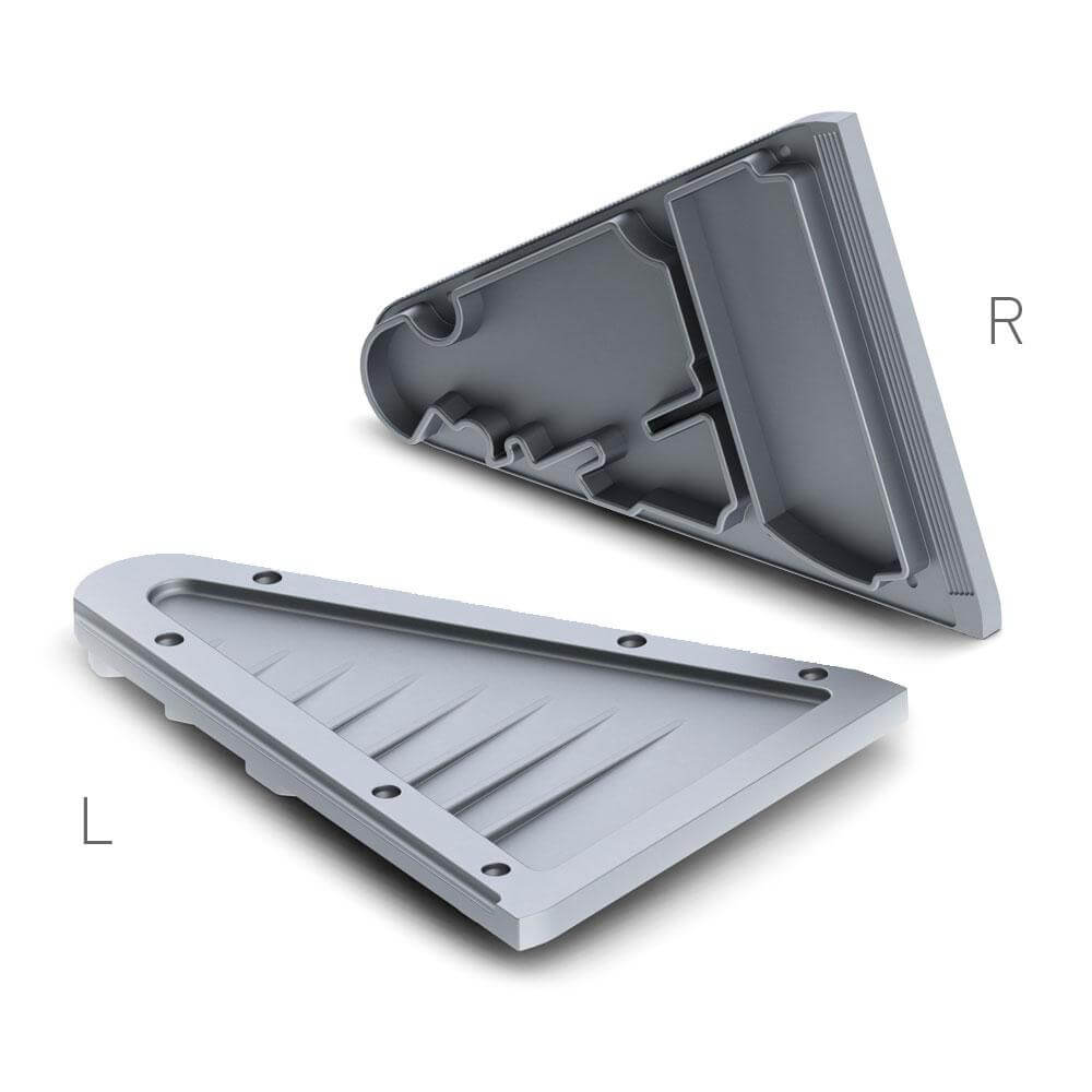 

Заглушка Arlight Alu-Tria-L левая 018260, Серый, 018260 Alu-Tria