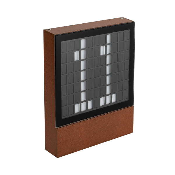 

Уличный настенный светодиодный светильник Arlight LGD-Sign-Wall-S150x200-3W Warm3000 030022, Коричневый, 030022 LGD-Sign-Wall-