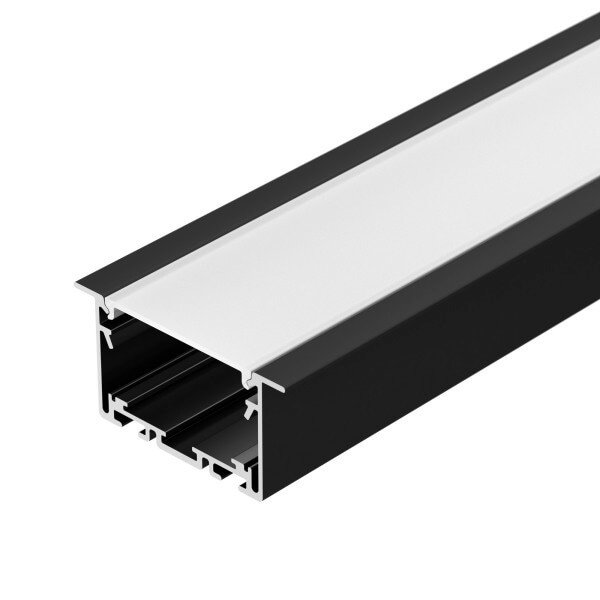 

Профиль Arlight S2-LINIA69-F-2500 SEAMLESS BLACK (Arlight, Алюминий) 033534, Черный, 033534 S2-LINE