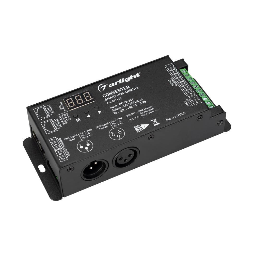 

Конвертер Arlight Smart-K24-DMX512 027128, Черный, 027128