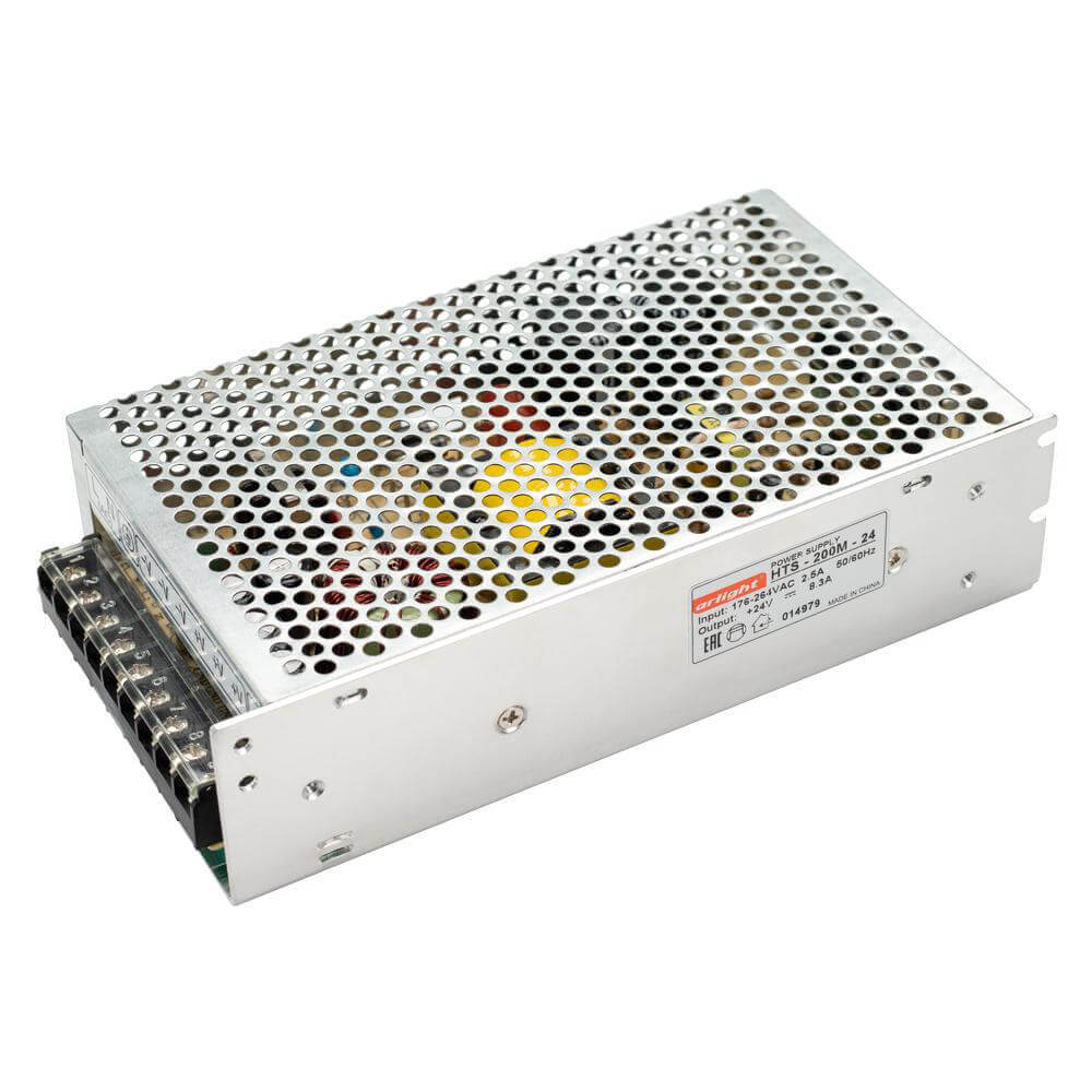 

Блок питания Arlight HTS-200M-24 24V 200W IP20 8,3A 014979, Серый, 014979