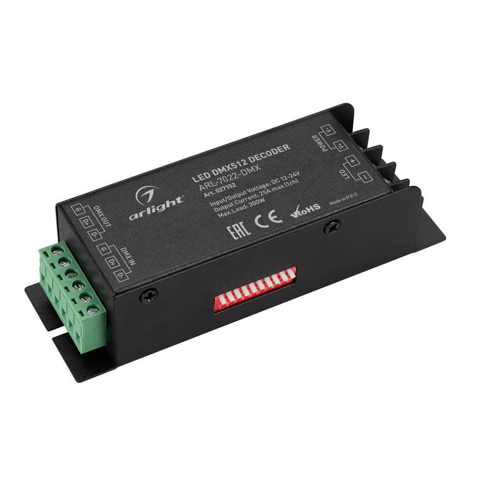 

Декодер Arlight ARL-7022-DMX 027152, Черный, 027152
