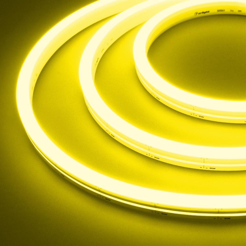 

Гибкий неон Arlight 8W/m 120LED/m 3528SMD желтый 5M ARL-Moonlight-1712-Side 24V Yellow 031023, 031023 ARL-Moonlight-Side