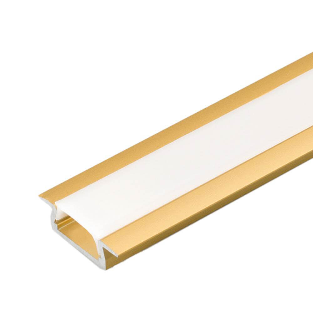 

Профиль Arlight MIC-F-2000 ANOD Gold Light 017648, Золотой, 017648