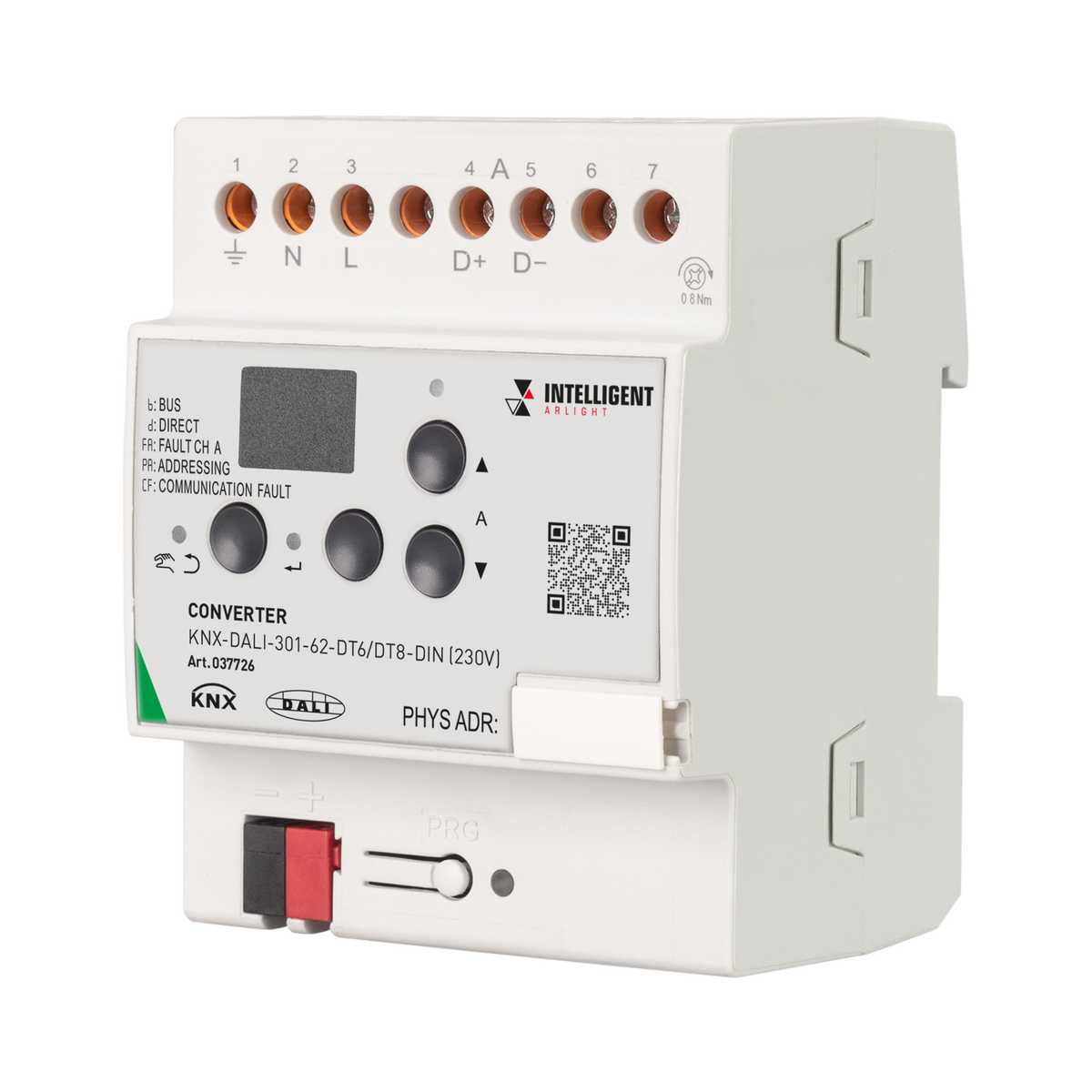 

Конвертер Arlight KNX-Dali-301-62-DT6/DT8-Din 037726, Белый, 037726