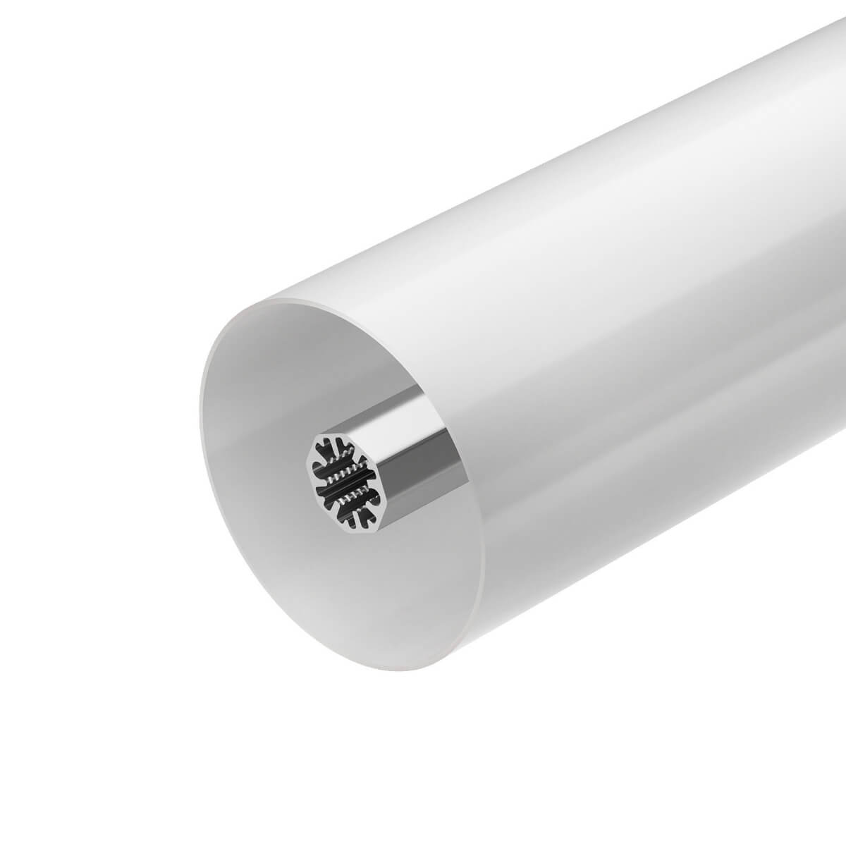 

Встраиваемый профиль SL-ROUND-D70-360deg-2000 ANOD 037770, Белый, 037770 SL-ROUND