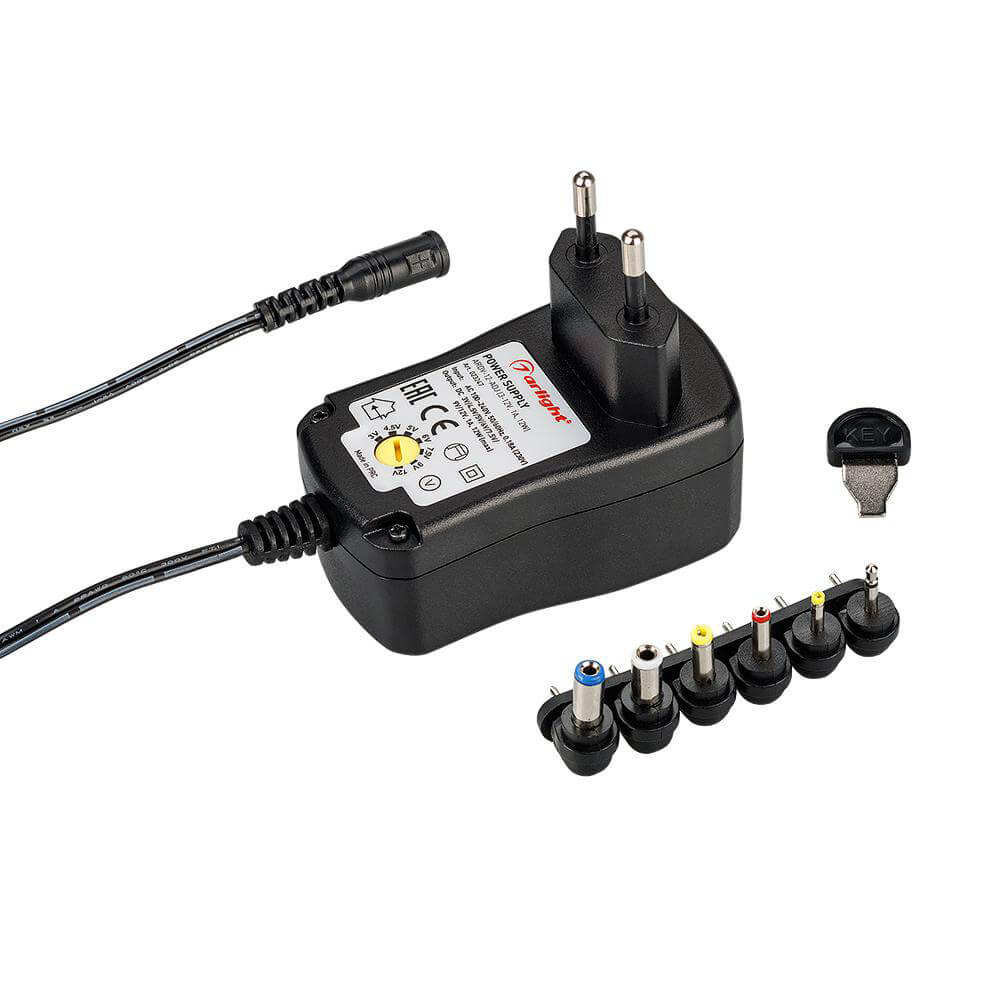 

Блок питания Arlight ARDV-12-ADJ 12V 12W IP20 1A 023247, Черный, 023247 ARDV-ADJ