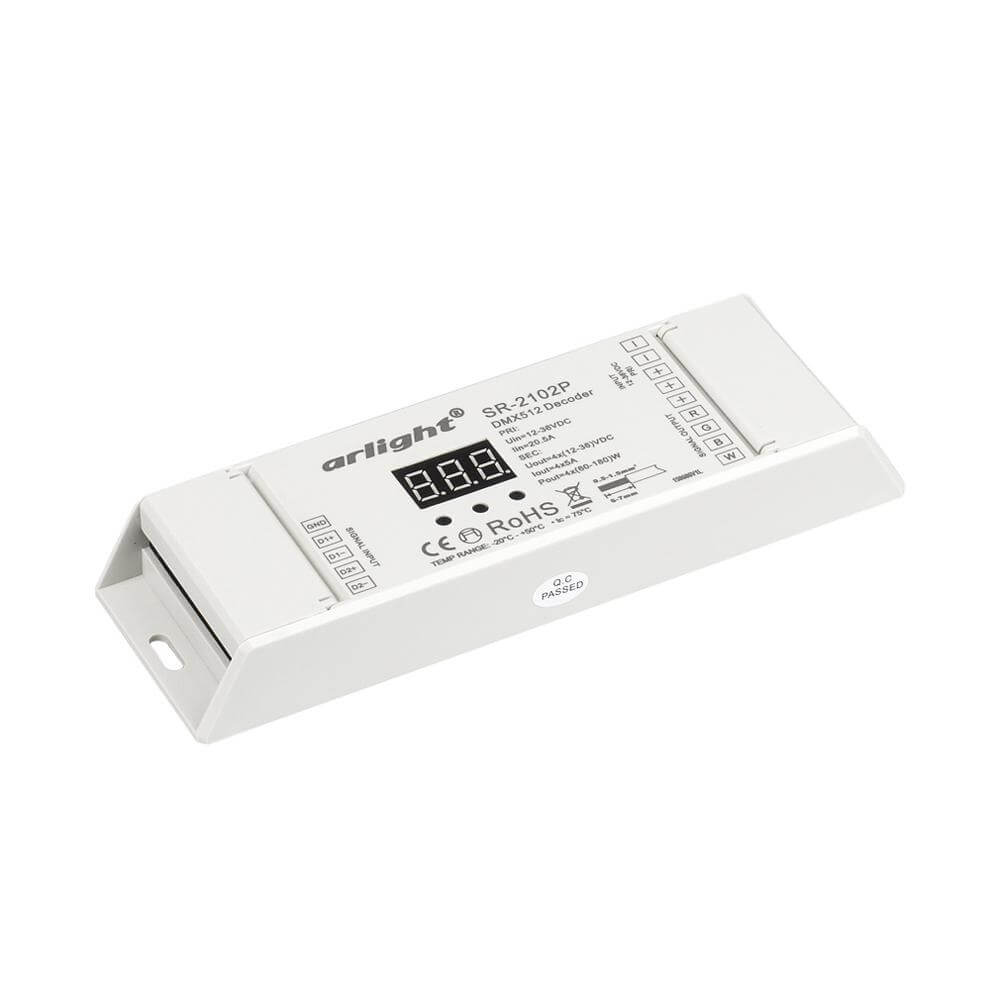 

Декодер светодиодной ленты Arlight DMX SR-2102P 019465, Белый, 019465