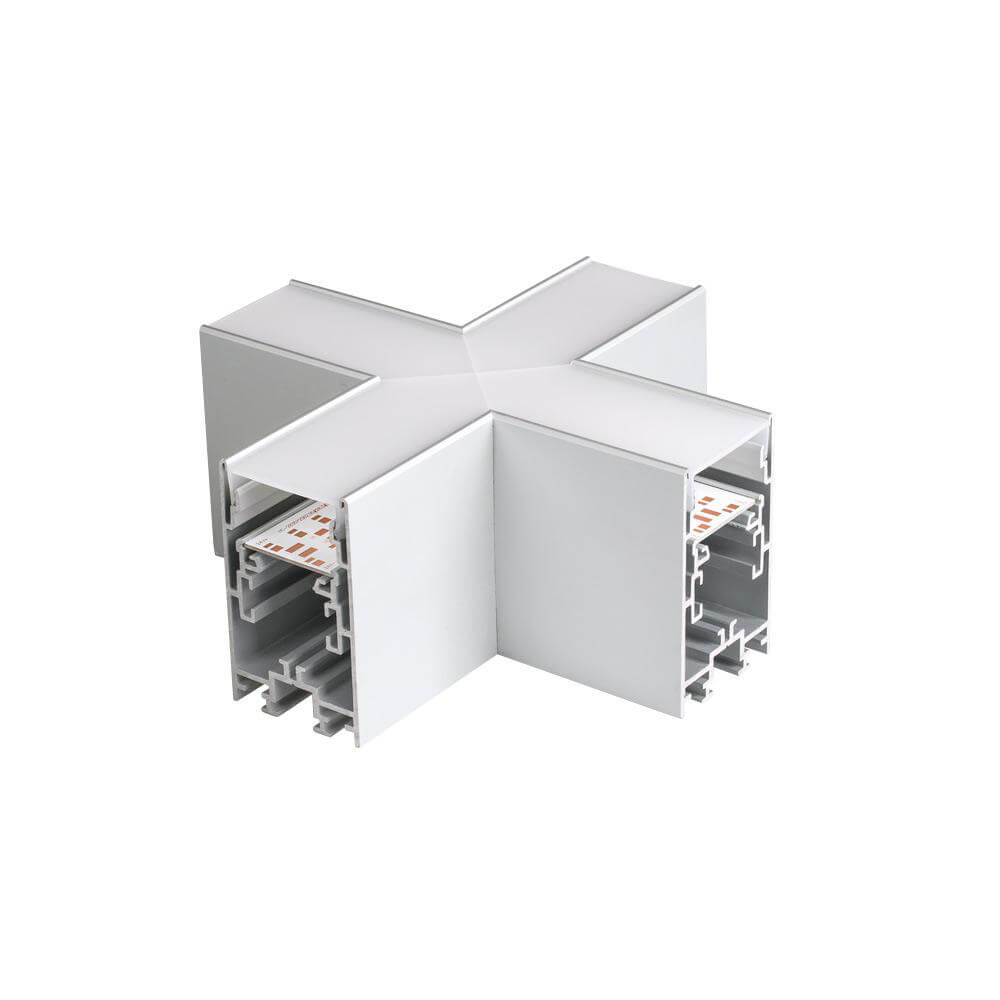 

Коннектор X-образный Arlight S2-Line-4067-X90 крестовой 021253, Серый, 021253 S2-Line