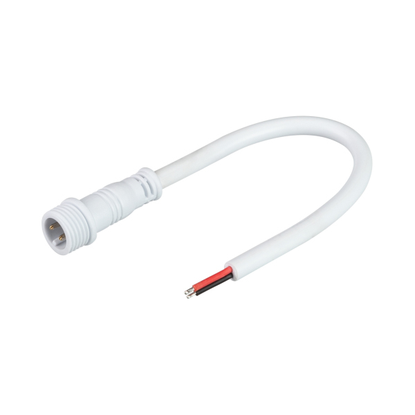 

Коннектор выводной Arlight DCWP-Mono-2PIN-L150-F 032851, Белый, 032851