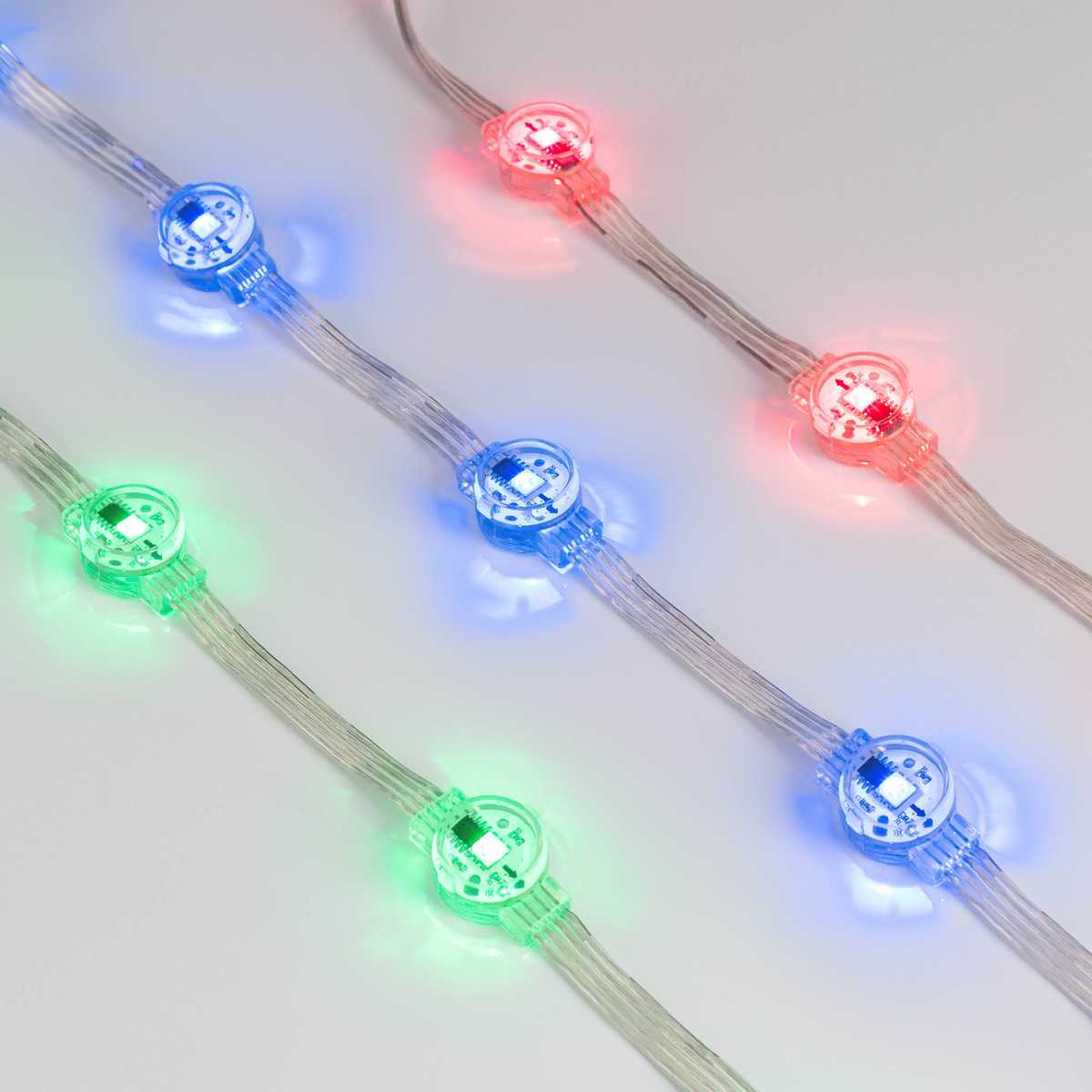 

Светодиодный модуль Arlight DMX-B1-D20 12V RGB 036777, Прозрачный, 036777 DMX-B