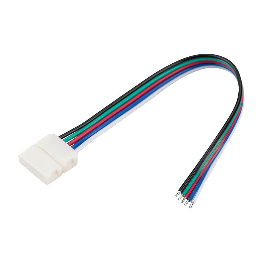 

Коннектор выводной Arlight FIX-RGBW-12mm-150mm-X1 (5-pin) 023954, Белый, 023954