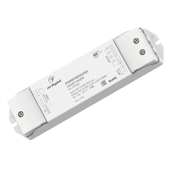 

Усилитель Arlight Smart-RGBW 029600, Белый, 029600 Smart усилитель