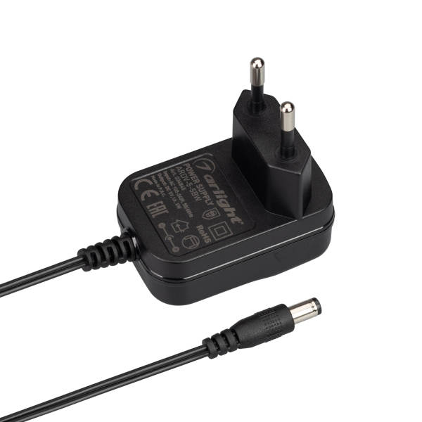 

Блок питания Arlight ARDV-5-5BW 5V 5W IP20 1A 034845, Черный, 034845 ARDV