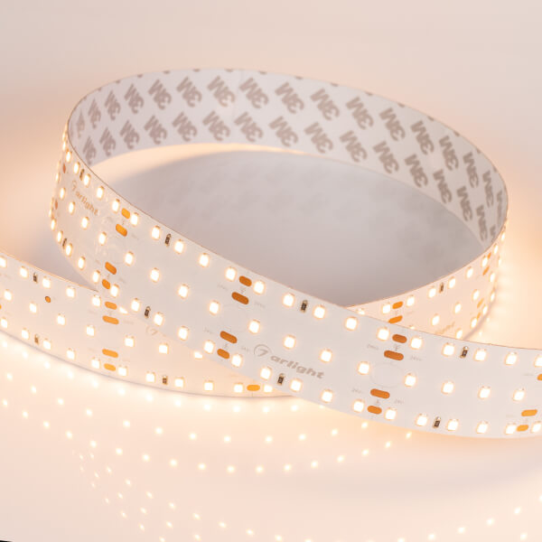

Светодиодная лента Arlight 25W/m 280LED/m 2835SMD теплый белый 2,5M 023403(2), 023403(2) S2 с отверстием