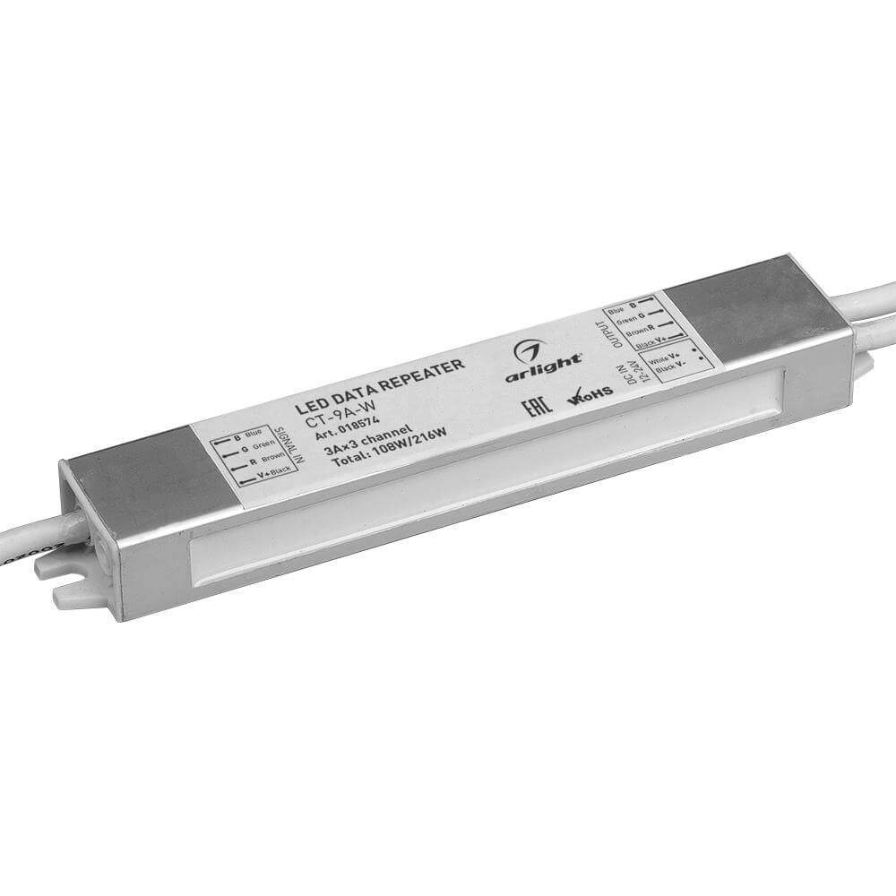 

Усилитель RGB Arlight CT-9A-W 018574, Серебро, 018574