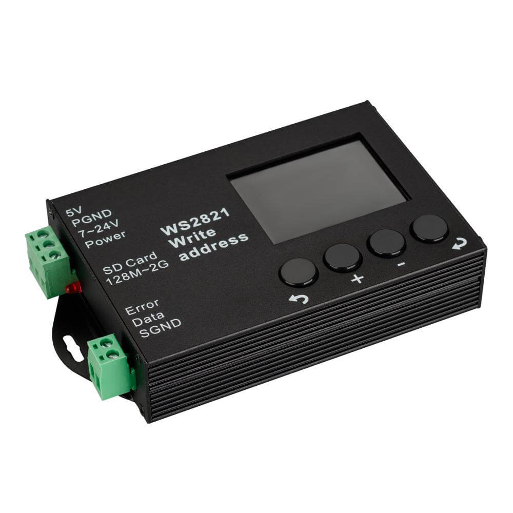 

Редактор адресов Arlight DMX-WS2821 019581, Черный, 019581