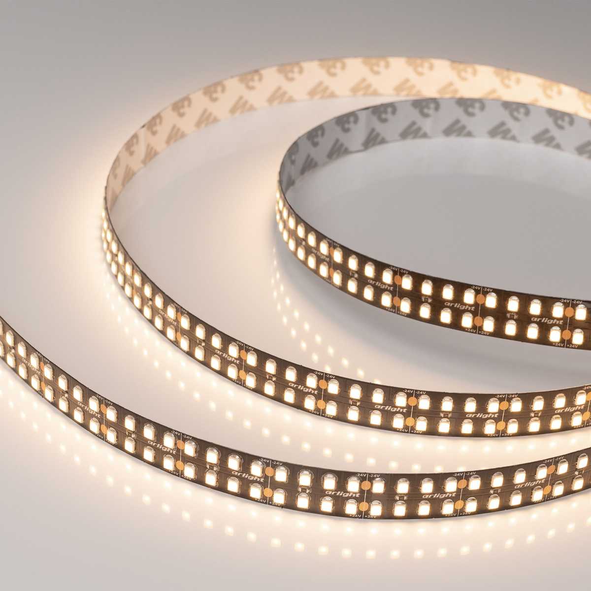 

Светодиодная лента Arlight 4W/m 320Led/m 2835SMD теплый белый 5M RT-A320-Black-15mm 24V Warm3000 032610(2), Черный, 032610(2) RT открытая
