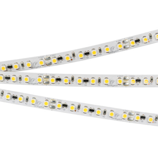 

Светодиодная лента Arlight 9,6W/m 120LED/m 3528SMD теплый белый 10M 025008(2), 025008(2) Стабилизированная