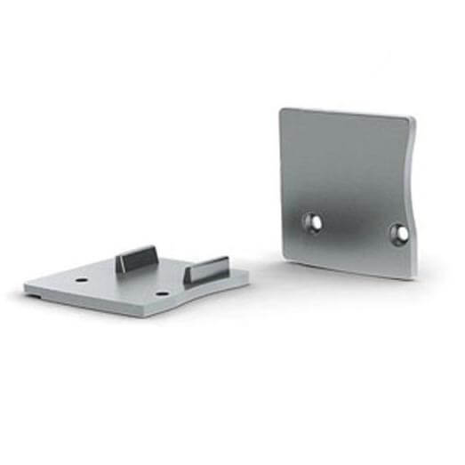 

Заглушка Arlight Alu-Base-WH28-L правая 015463, Серый, 015463 Alu-Base