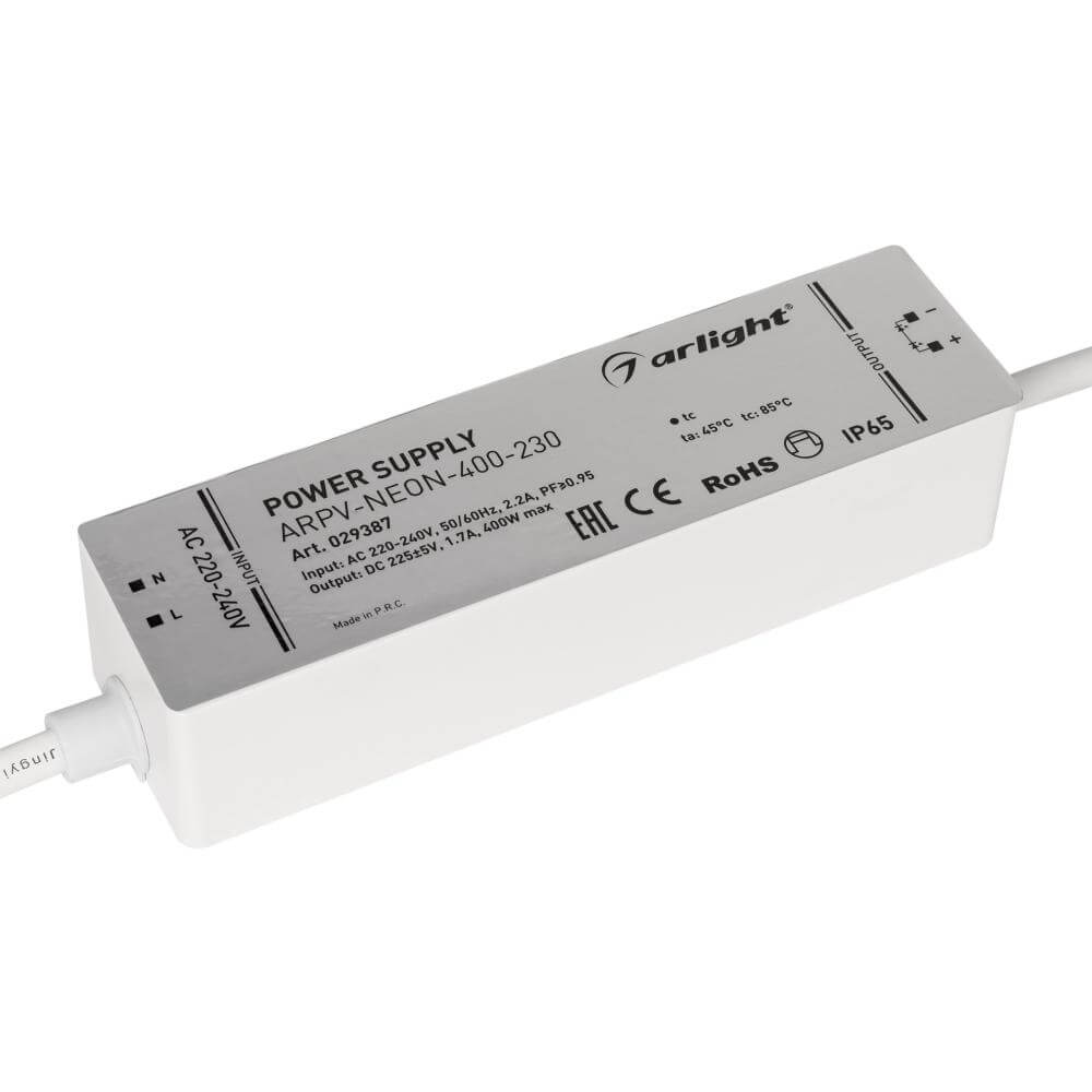 

Блок питания Arlight, Белый, 029387 ARPV-Neon