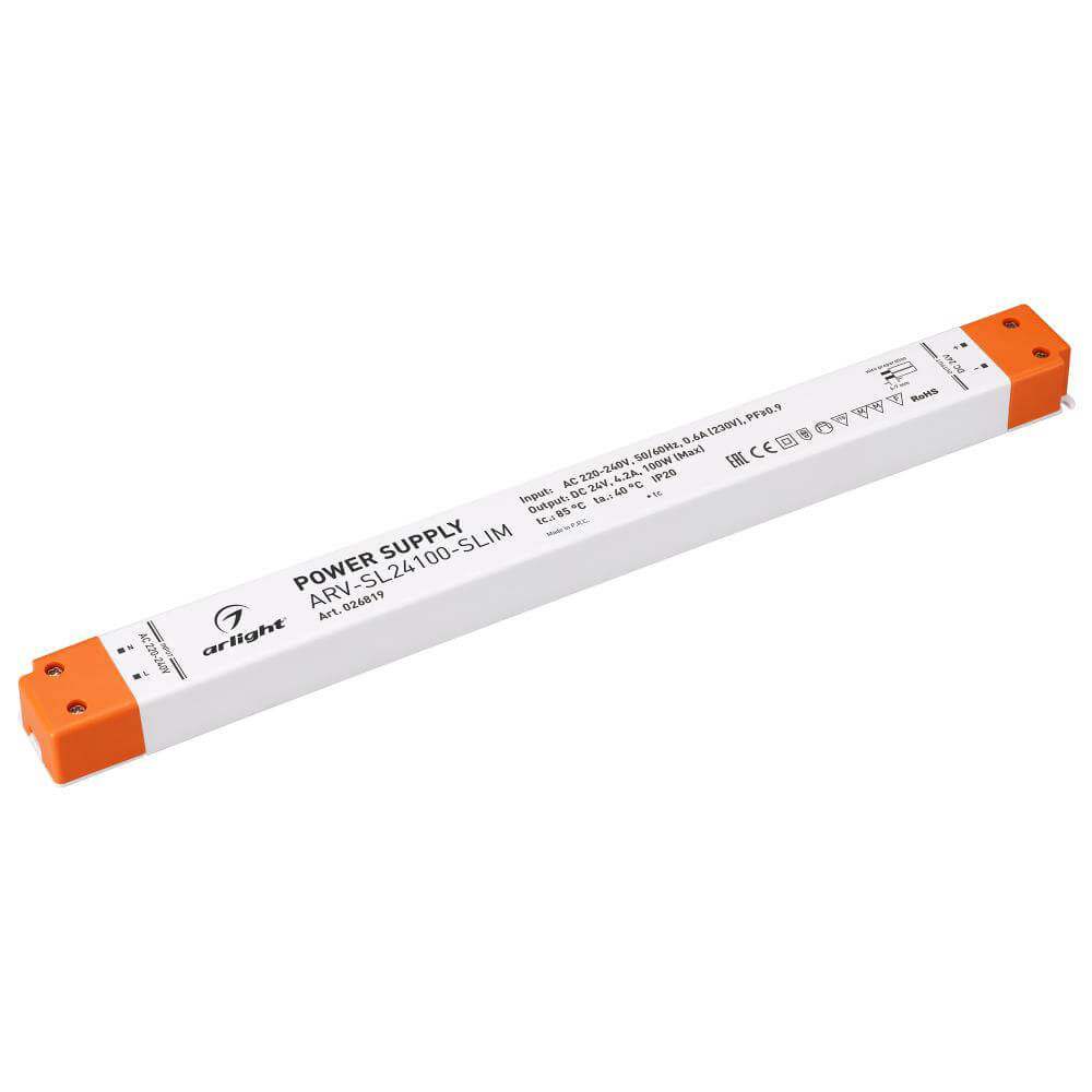 

Блок питания Arlight, Белый, 026819 ARV-SL-Slim