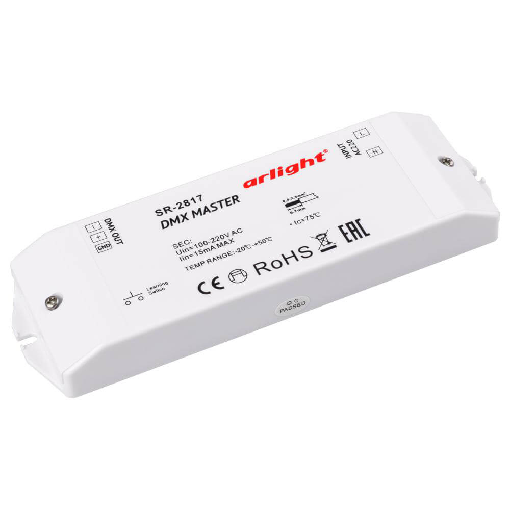 

Контроллер Arlight DMX SR-2817 017614, Белый, 017614