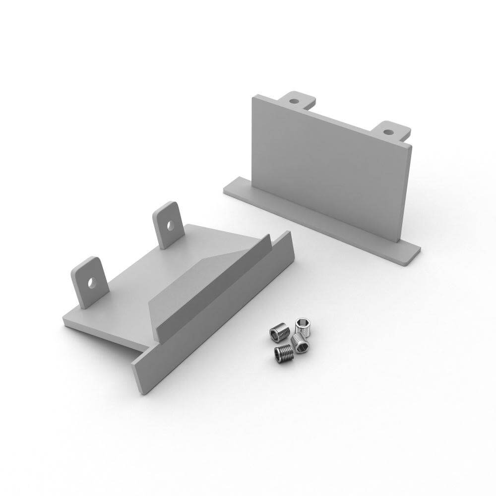 

Набор заглушек Arlight S2-Linia69-F Seamless глухая 029505, Серый, 029505