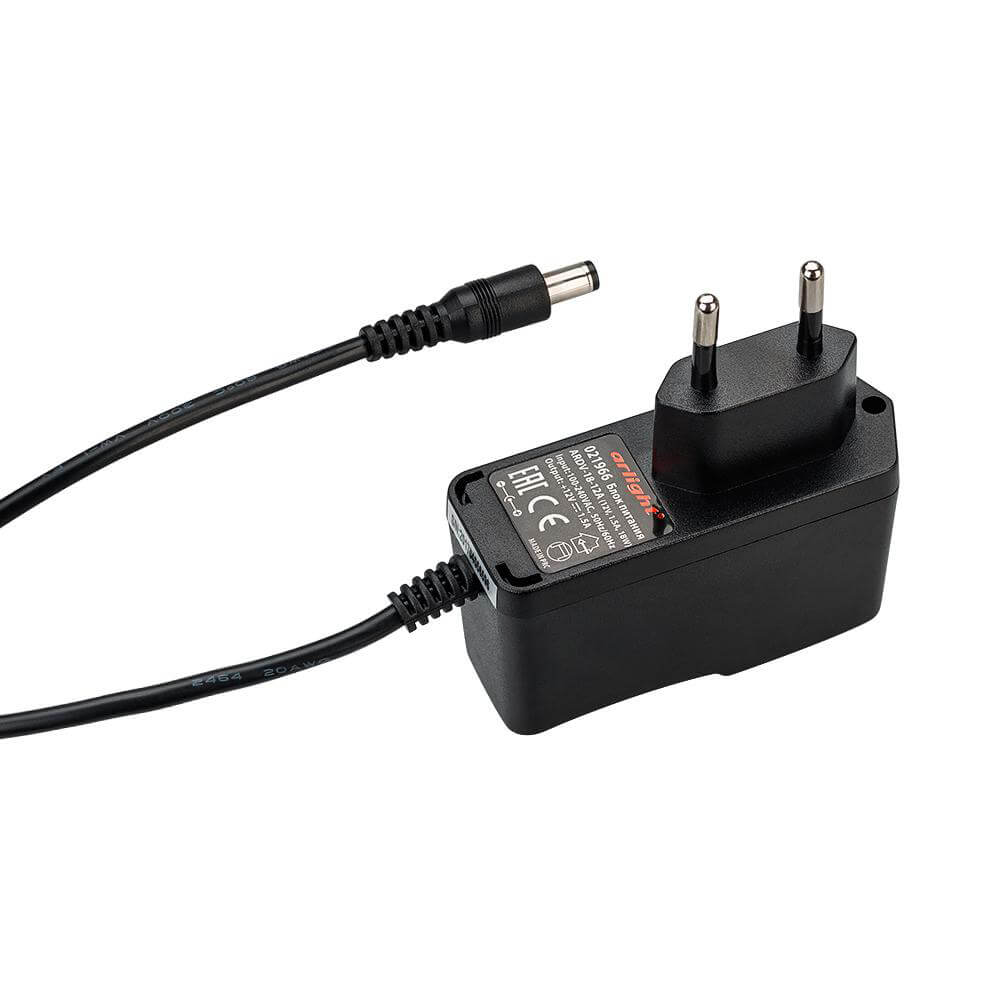 

Блок питания Arlight ARDV-18-12A 12V 18W IP20 1,5A 021966, Черный, 021966 ARDV