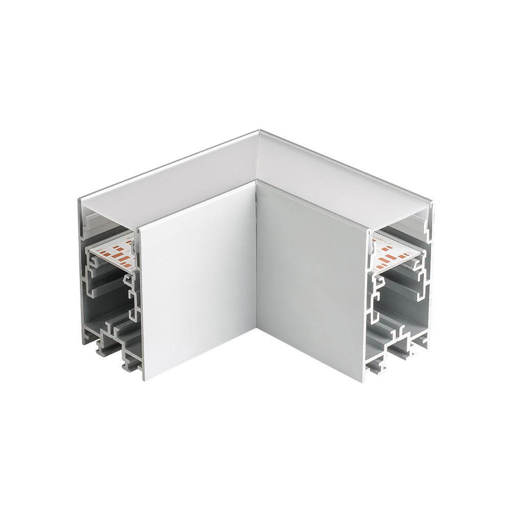 

Коннектор L-образный Arlight S2-Line-4067-L90 прямой 021250, Серый, 021250 S2-Line-