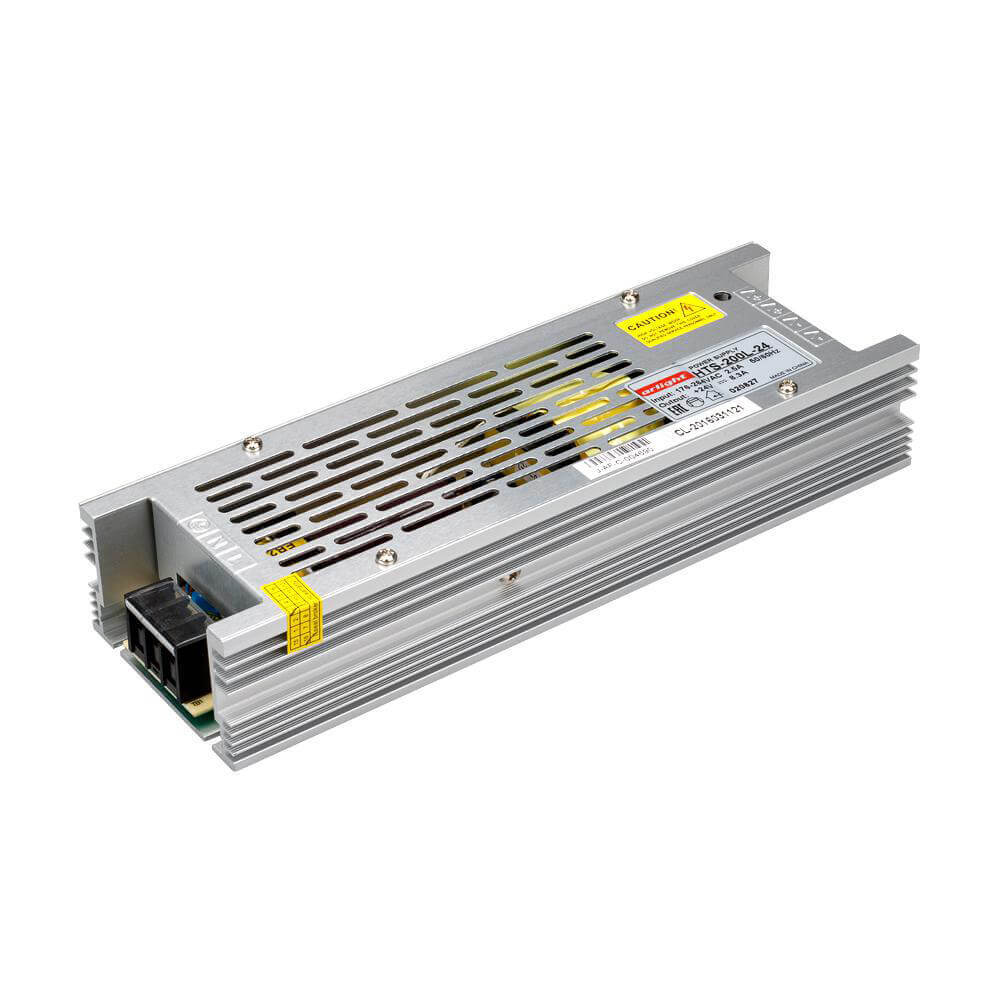 

Блок питания Arlight HTS-200L 24V 200W IP20 8,3A 020827, Серый, 020827