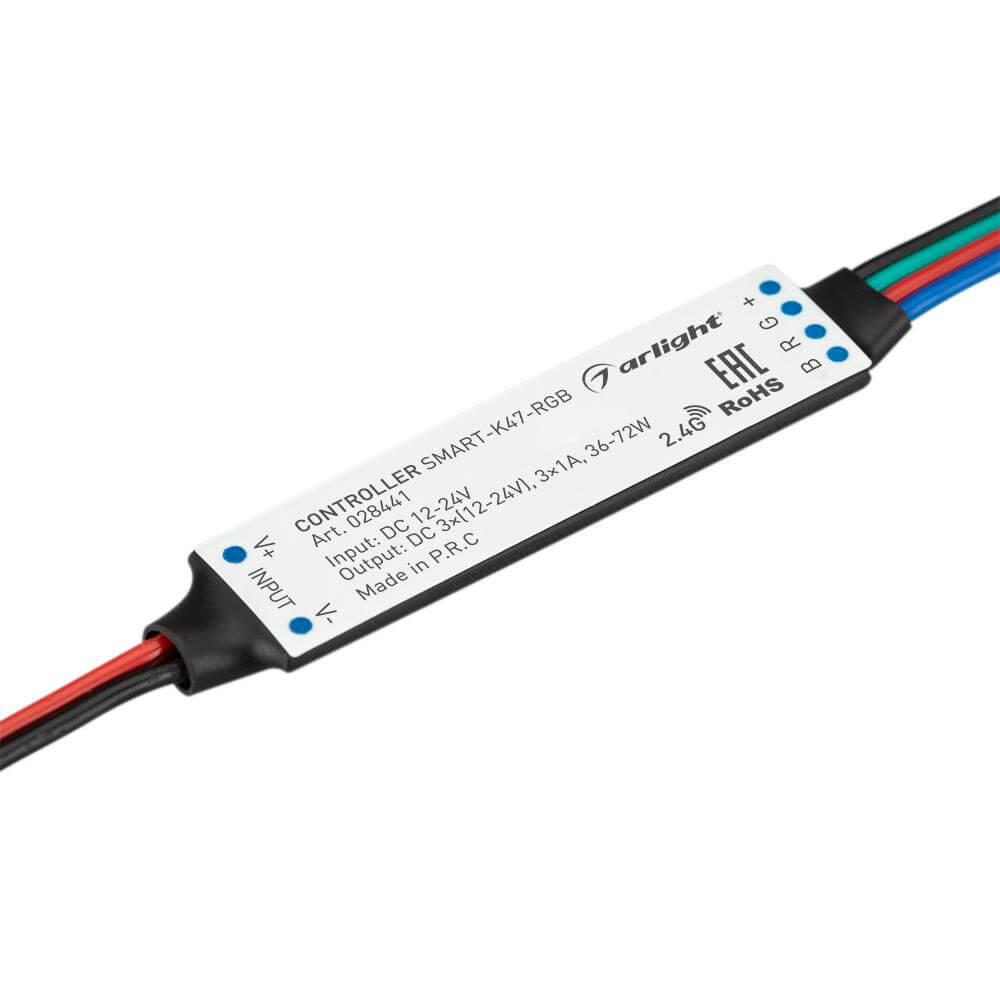 

Контроллер Arlight Smart-K47-RGB 028441, Белый, 028441