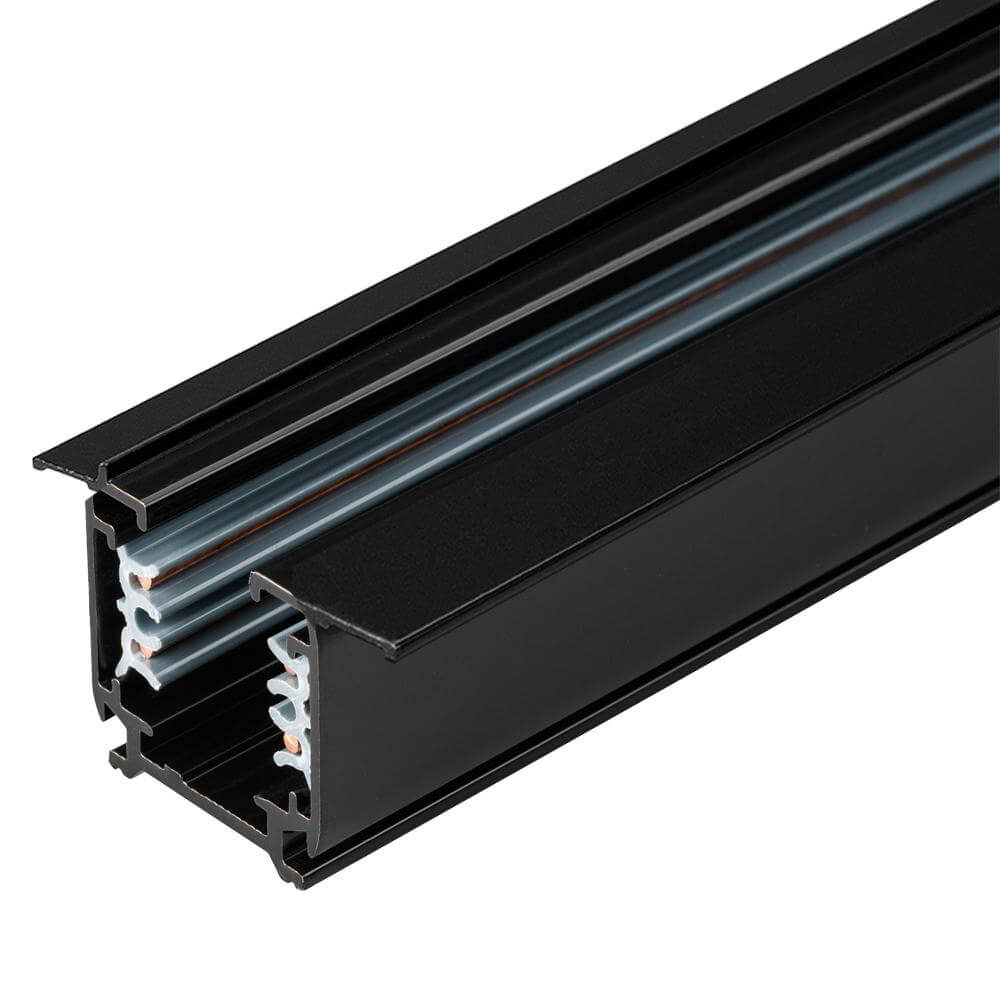 

Шинопровод встраиваемый трехфазный Arlight LGD-4TR-Track-F-2000-BK-M 027865, Черный, 027865 C 4TR