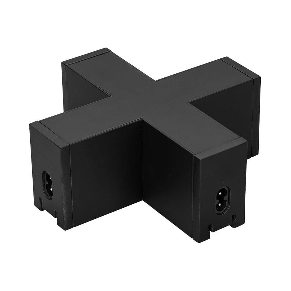

Коннектор X-образный Arlight Neo-Clip-38-Con-X-BK 026847, Черный, 026847 Clip