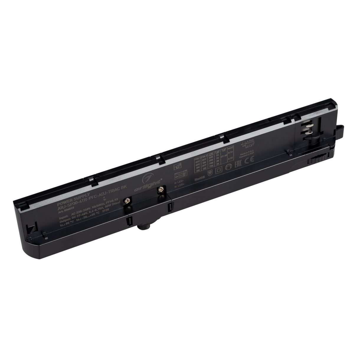 

Драйвер Arlight ARJ-SP30-4TR-PFC-ADJ-Triac BK 27-40V 30W IP20 0,6-0,75A 036810, Черный, 036810 ARJ-SP30-4TR-PFC-ADJ ()