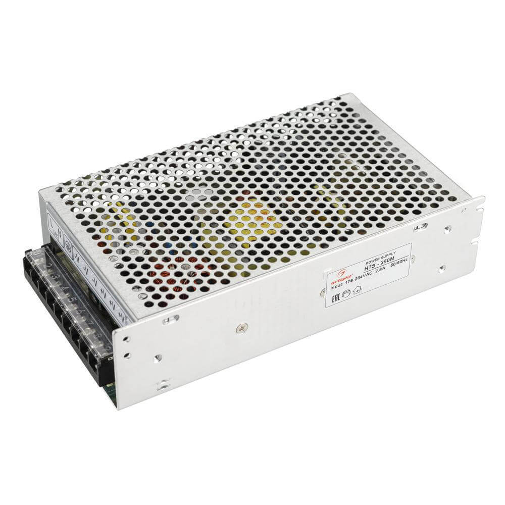 

Блок питания Arlight HTS-250M 24V 250W IP20 10,5A 020820, Серый, 020820