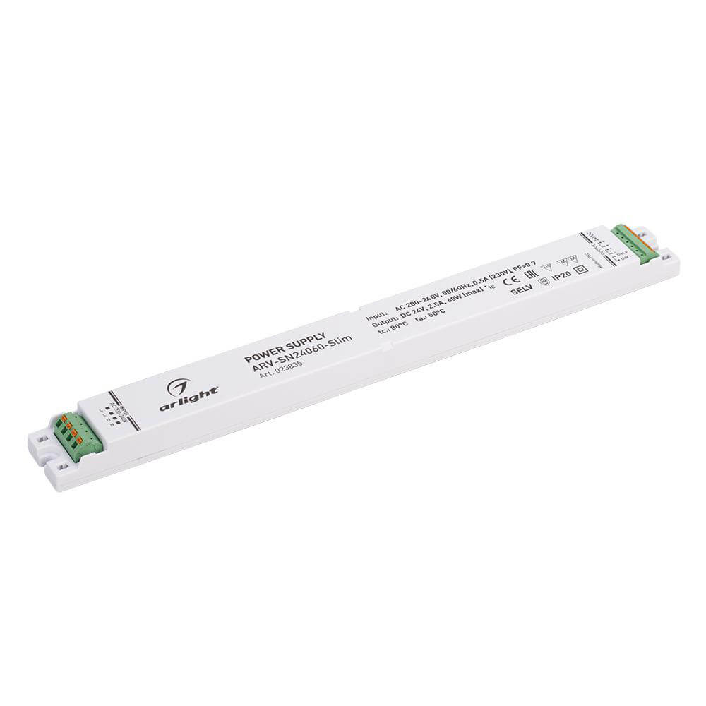 

Блок питания Arlight, Белый, 023835 ARV-SN-Slim (Диммирование)